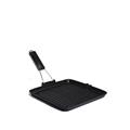 PIASTRA GRILL IN GHISA 28 X 28 CM