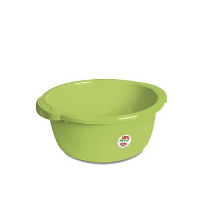 BACINELLA TONDA PRIMAVERA 9LT 35XH15CM COL.VERDE PRIMAVERA